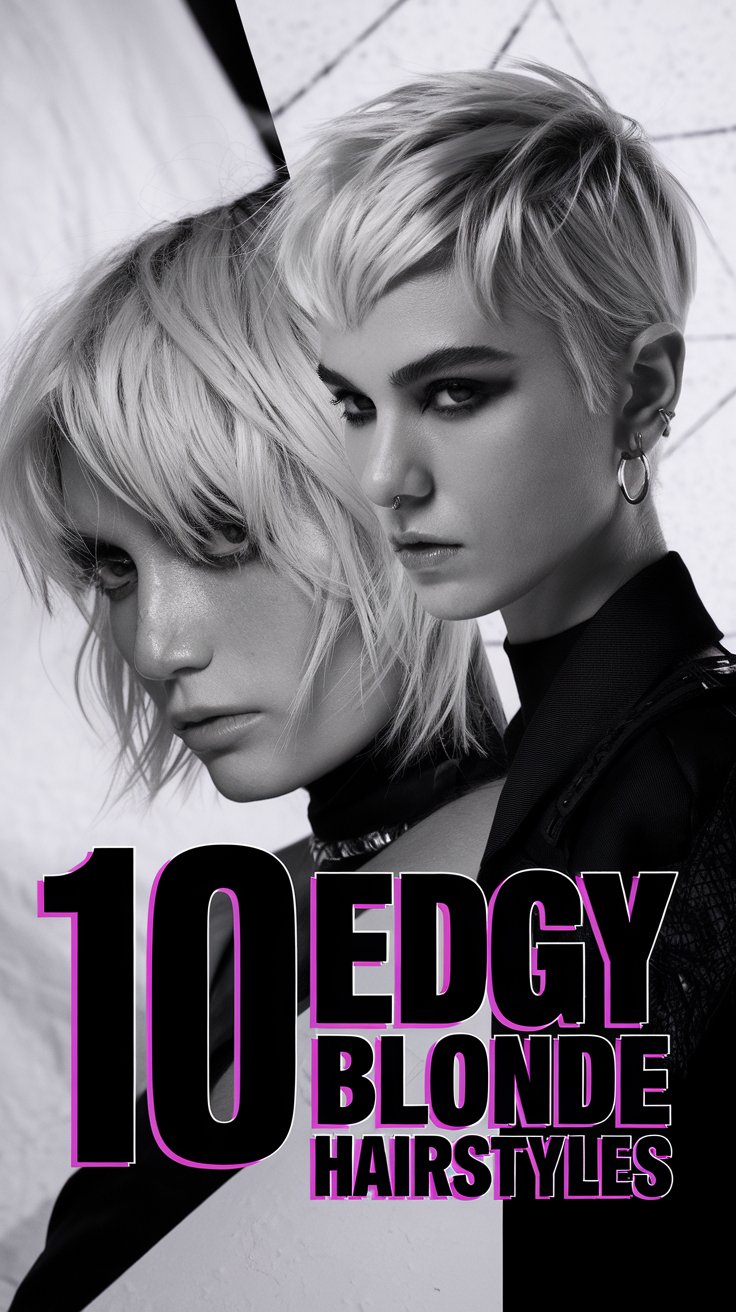 10 Edgy Blonde Hair Ideas That Will Transform Your Grunge Aesthetic (You Won't Believe #8!)