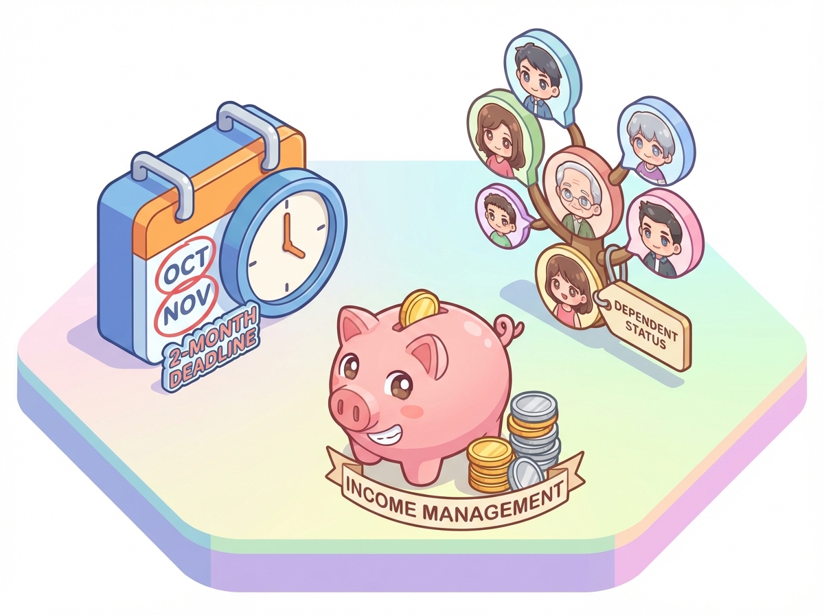 퇴직자 건강보험료 절약 핵심 팁 요약 인포그래픽