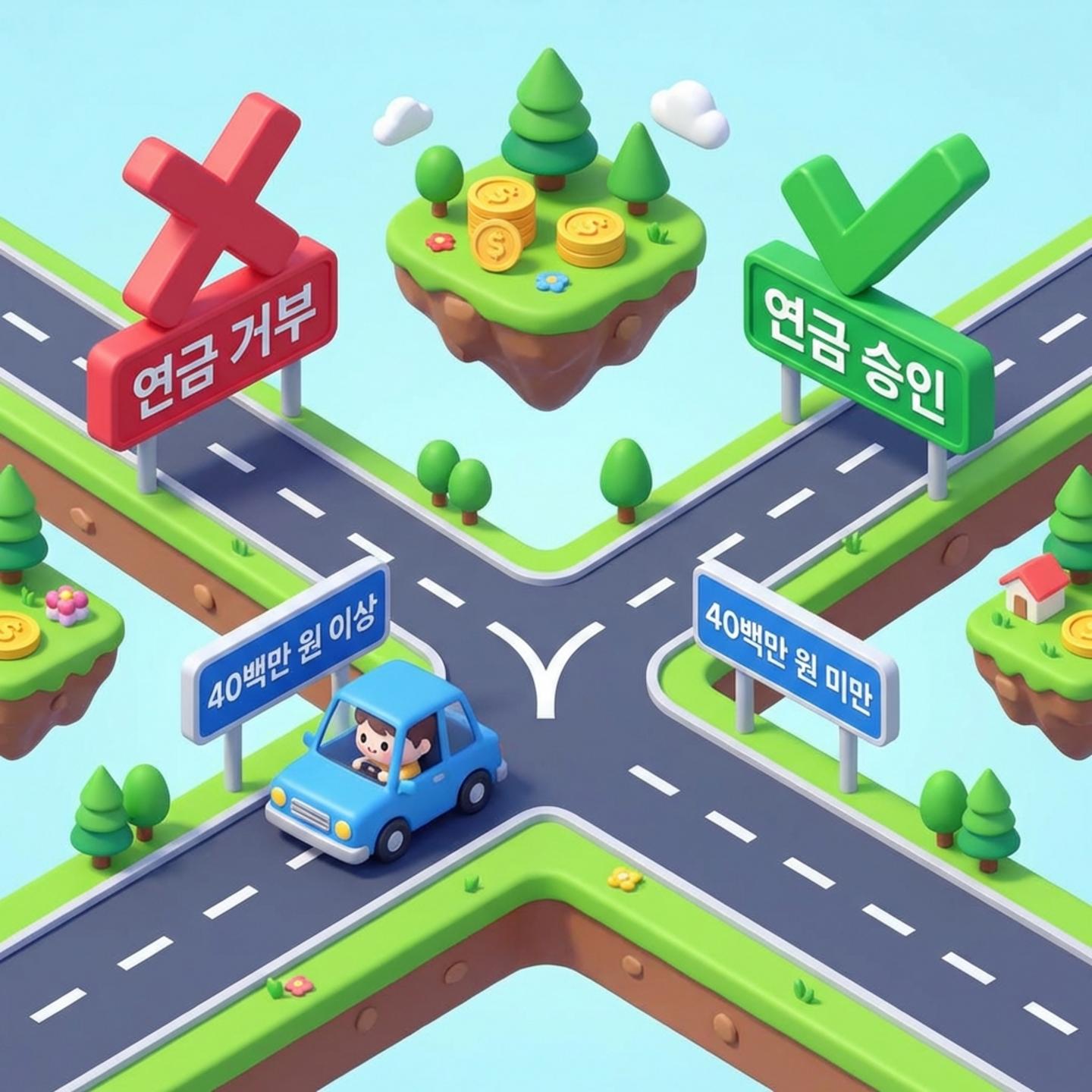 기초연금 수급에 영향을 미치는 자동차 가격 기준 인포그래픽