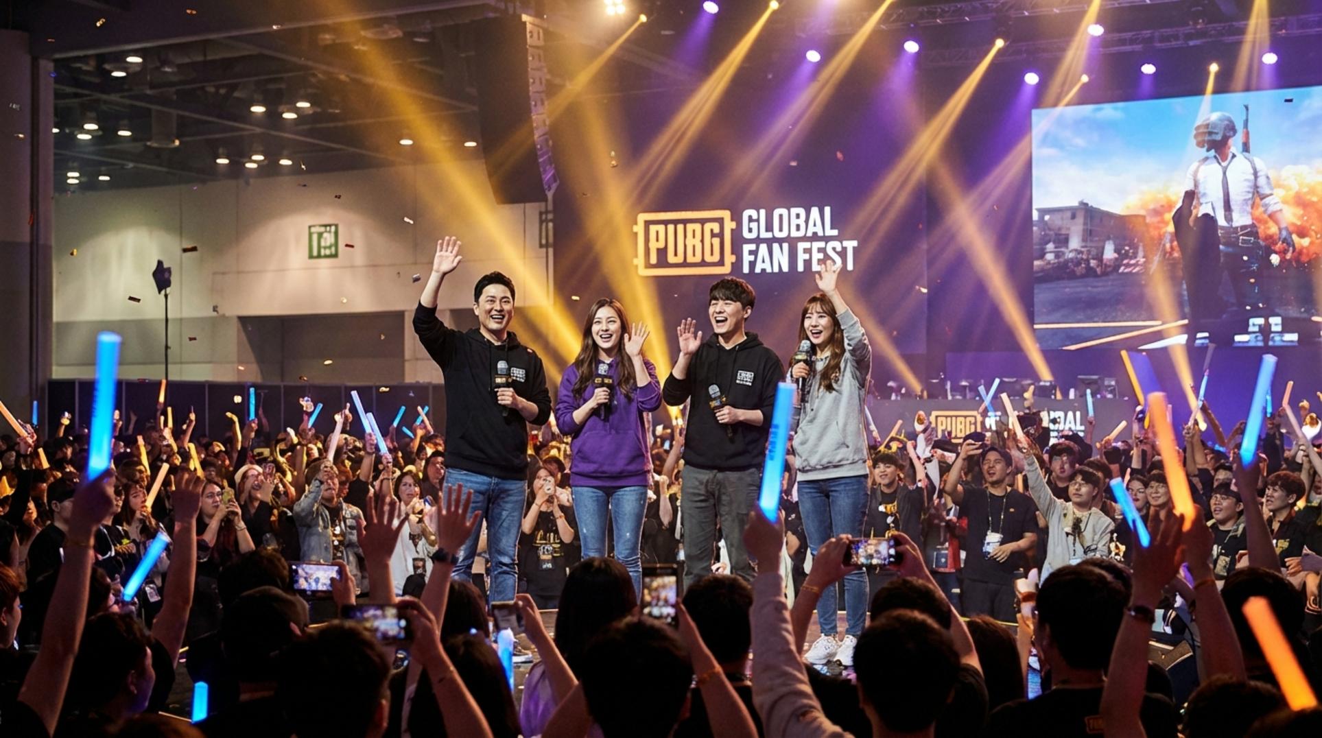 배틀그라운드 9주년 페스티벌 팬밋업 현장