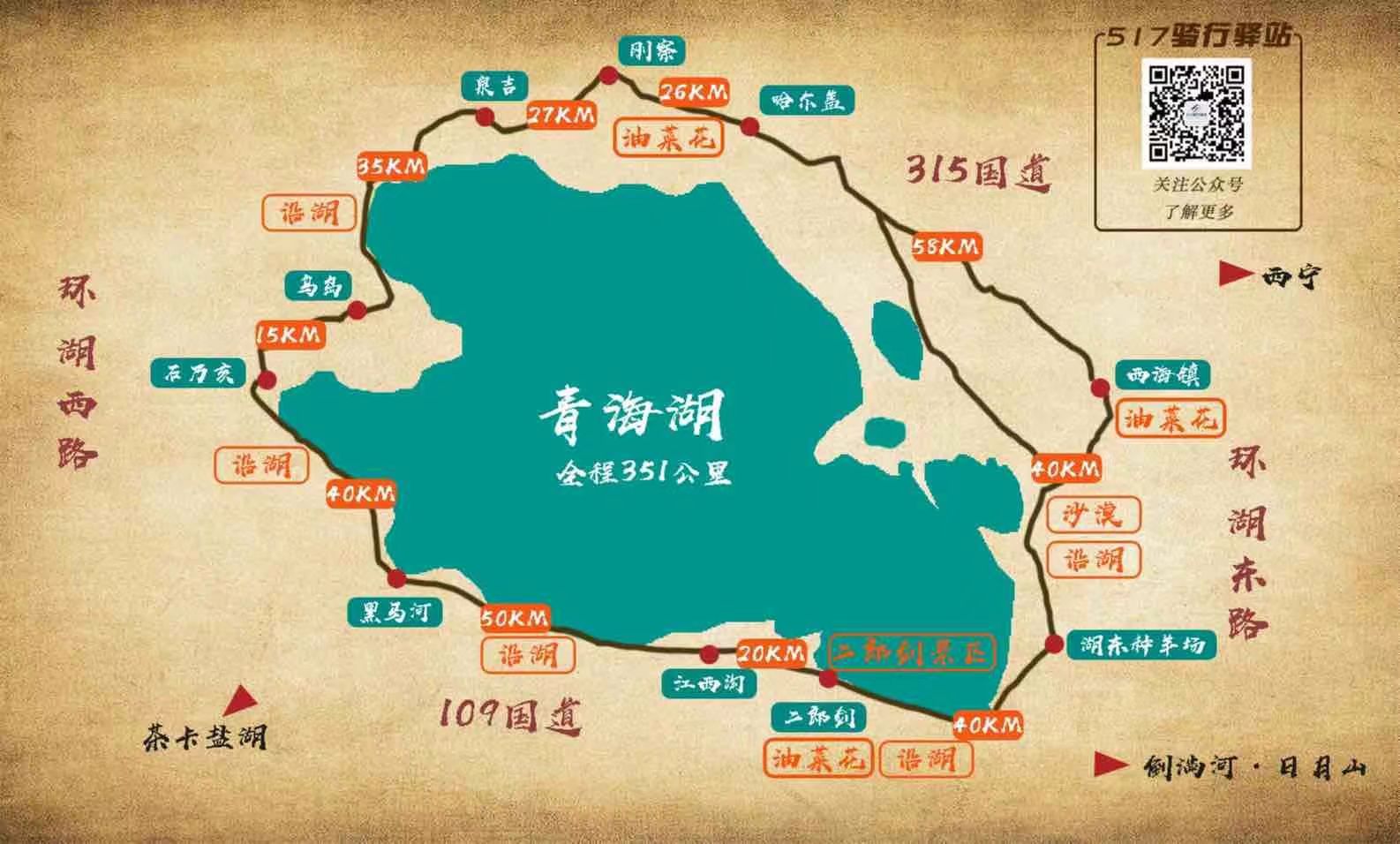 环青海湖