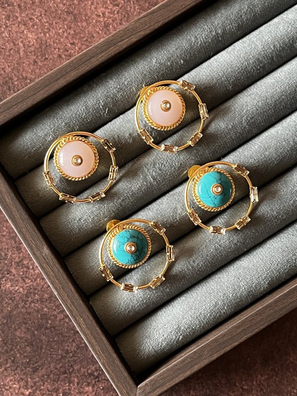 The Royal Orbit Earrings