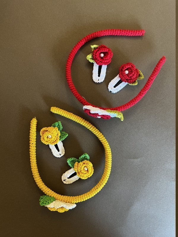 Hairband and Hair Clip Combo