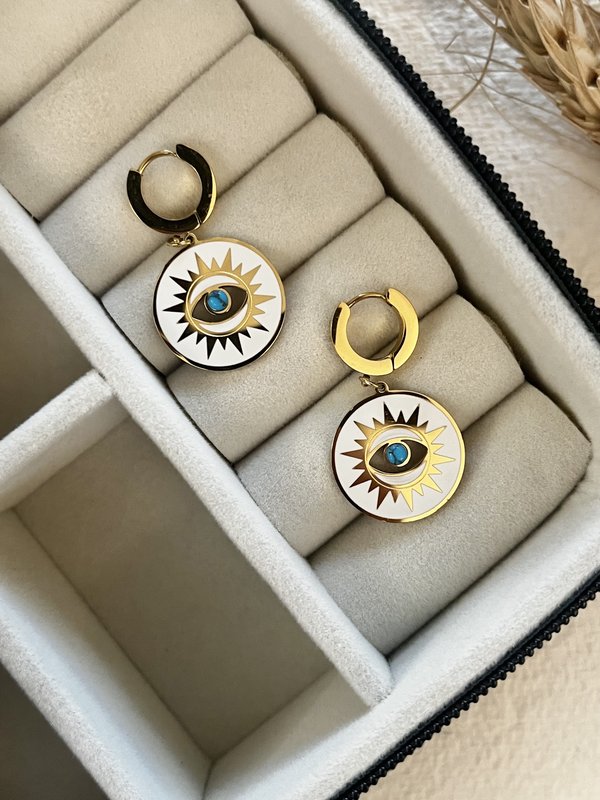Evil Eye Earrings