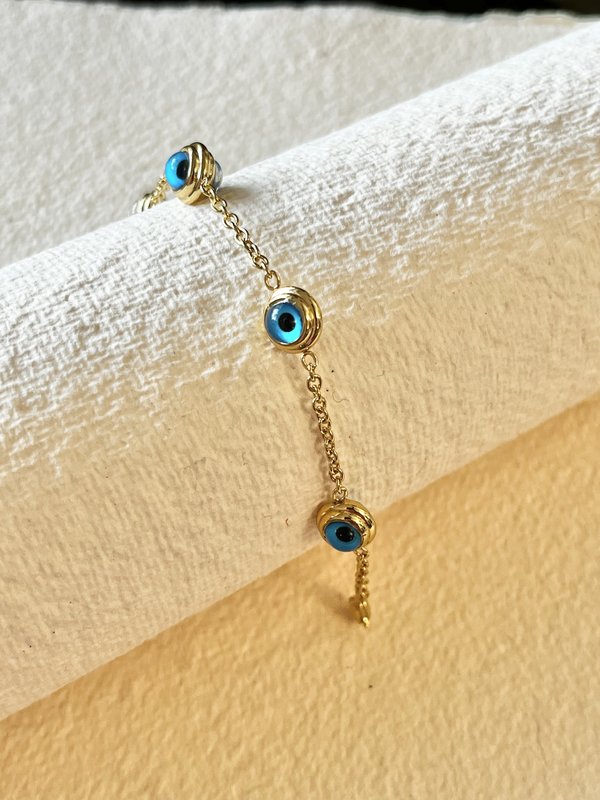 Evil Eye Ball Bracelet 