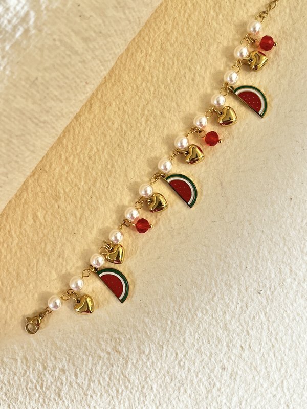 Watermelon Charms Bracelet
