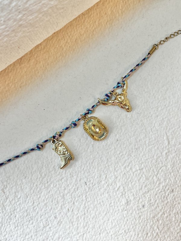 Cowboy Charms Bracelet 