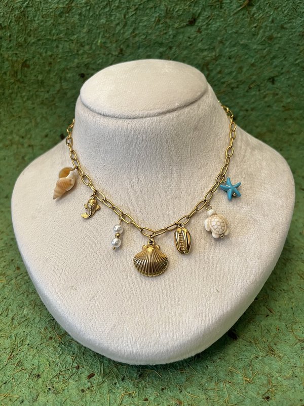 Beach Charms Necklace
