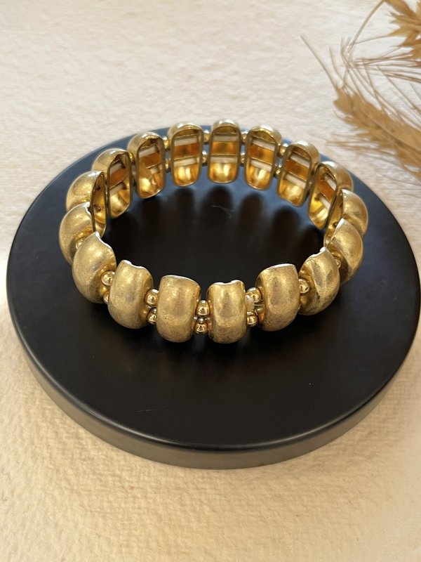 Elastic Brass Bracelet
