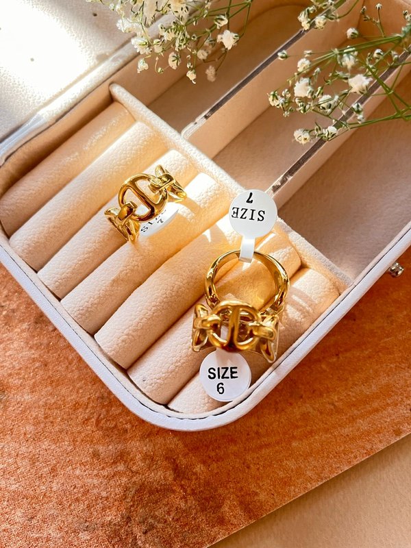 Coffee Bean Ring - Size 6