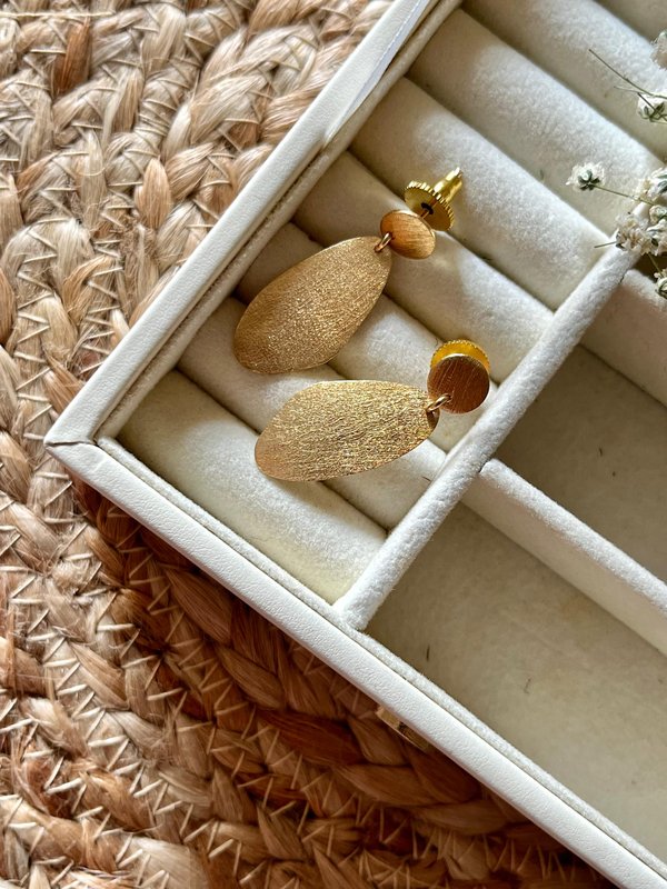 Lightweight Double Layer Earrings