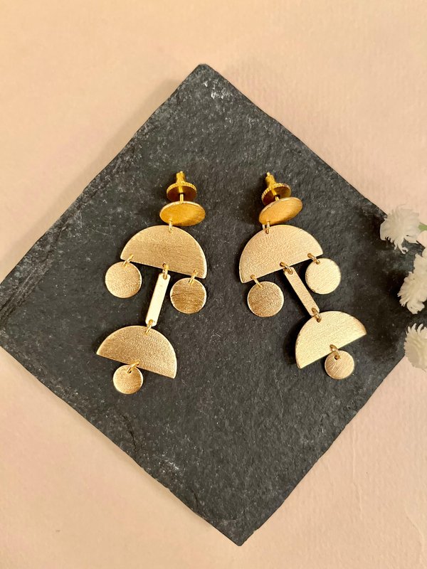 Geometrical Shapes Earrings