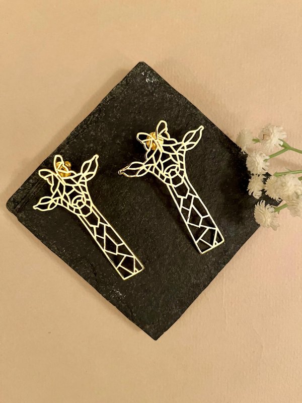 Deer Cutout Earrings