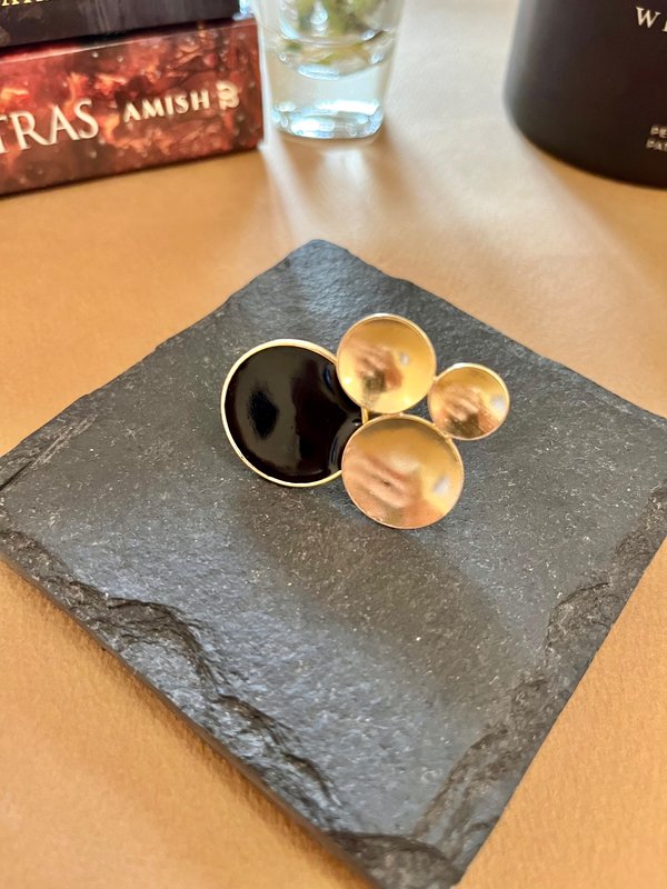 Black & Gold Ring