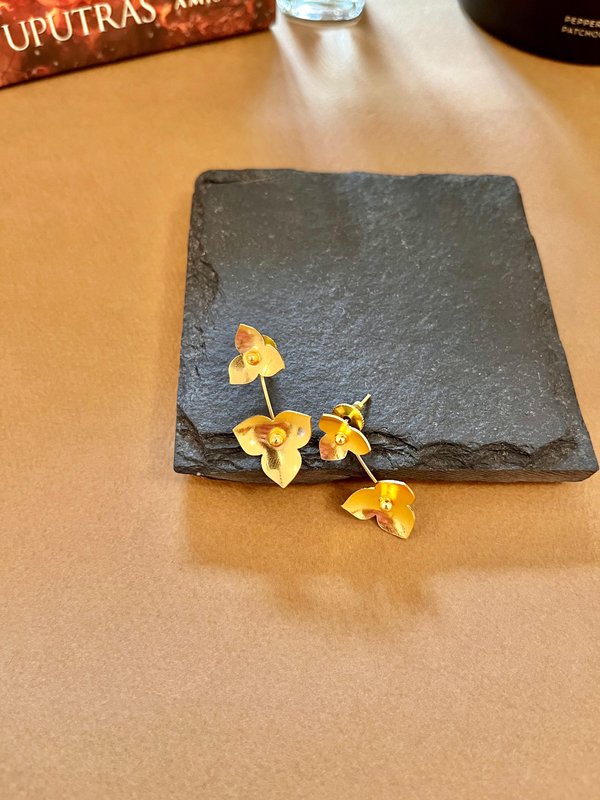 Small Floral Earrings