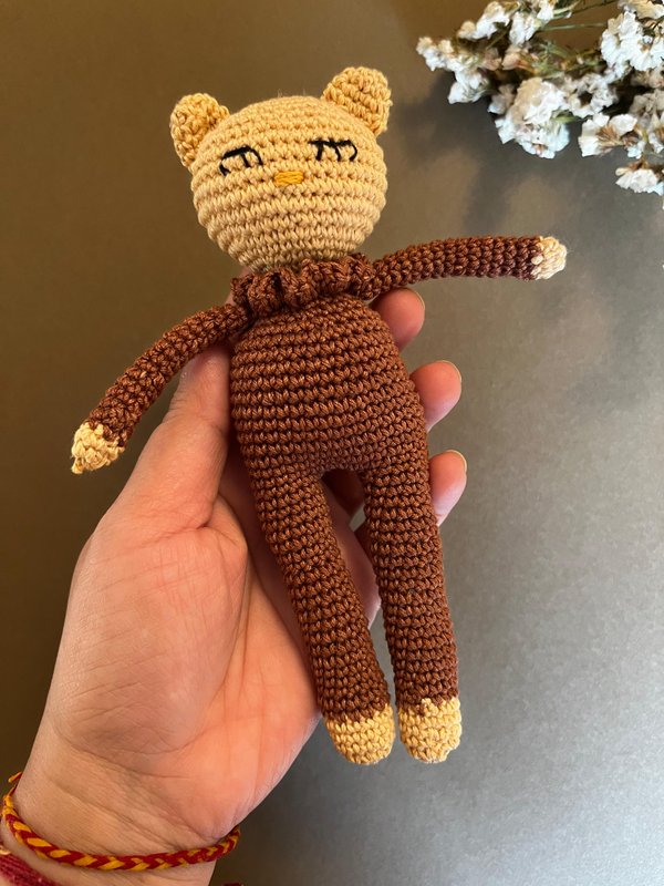 Brown Bunny Toy (Size:6.7")