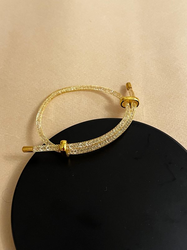 Flexible Gold Bracelet