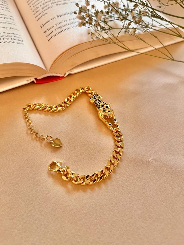 Cheetah Chain Bracelet