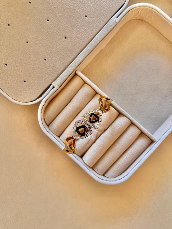 Gold  & Black Bracelet