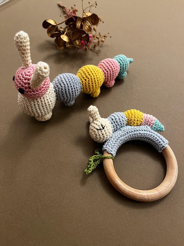 Pastel Color Caterpillar Set 