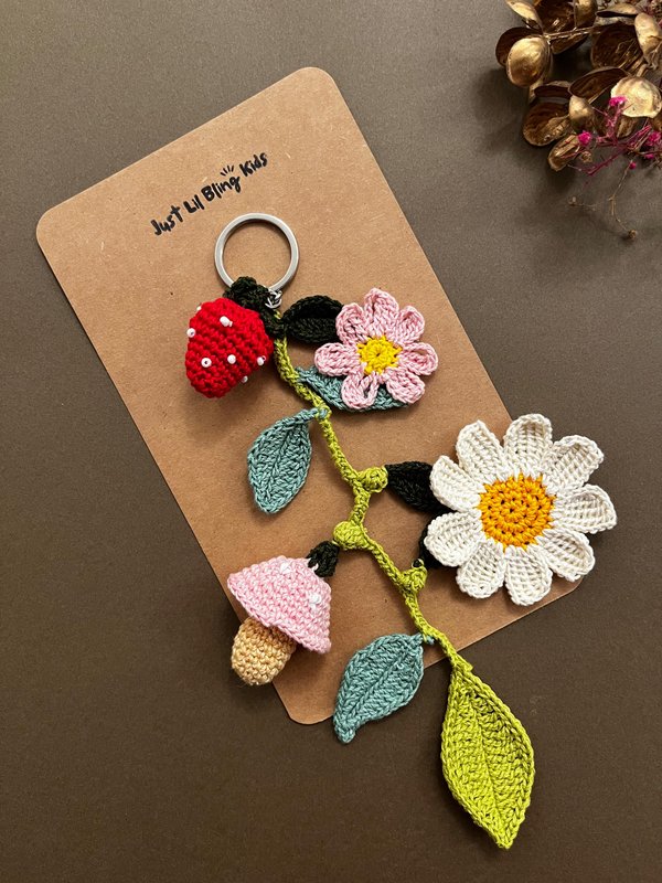 Multiple Crochet Charm Keychain (Pre-book)