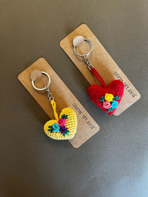 Heart Keychains 