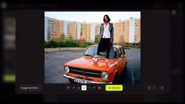 AI资讯:Higgsfield AI 的 Draw-to-Video 功能