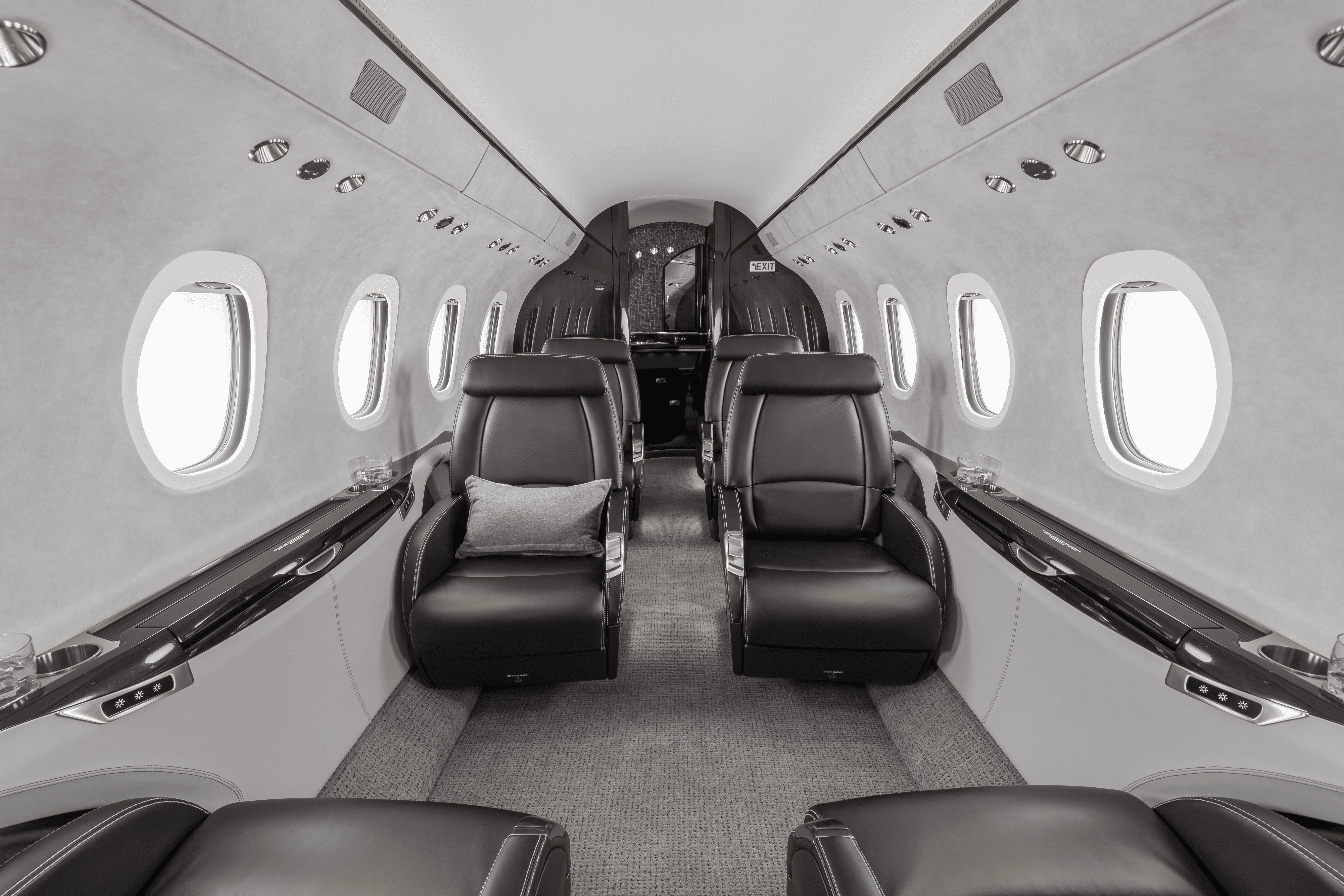 Midsize Jet Interior