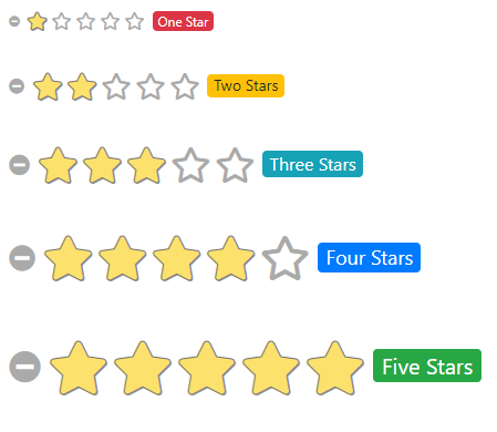 Star Rating Screenshot
