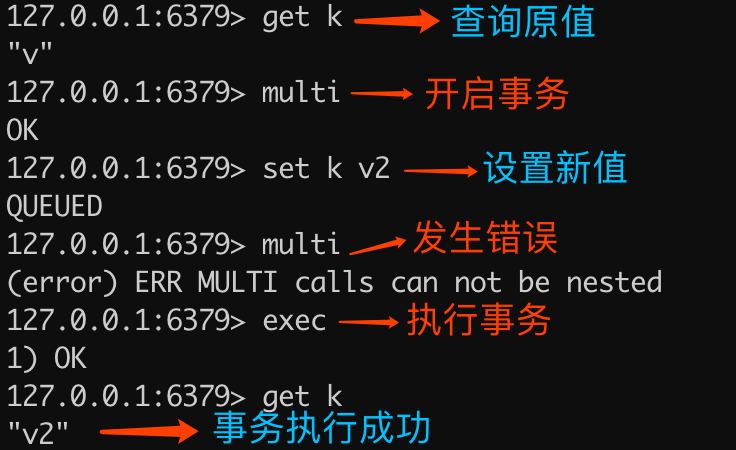 入列错误不会导致事务结束