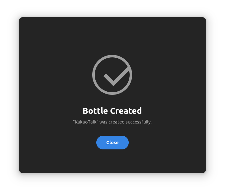 Create Bottle 4