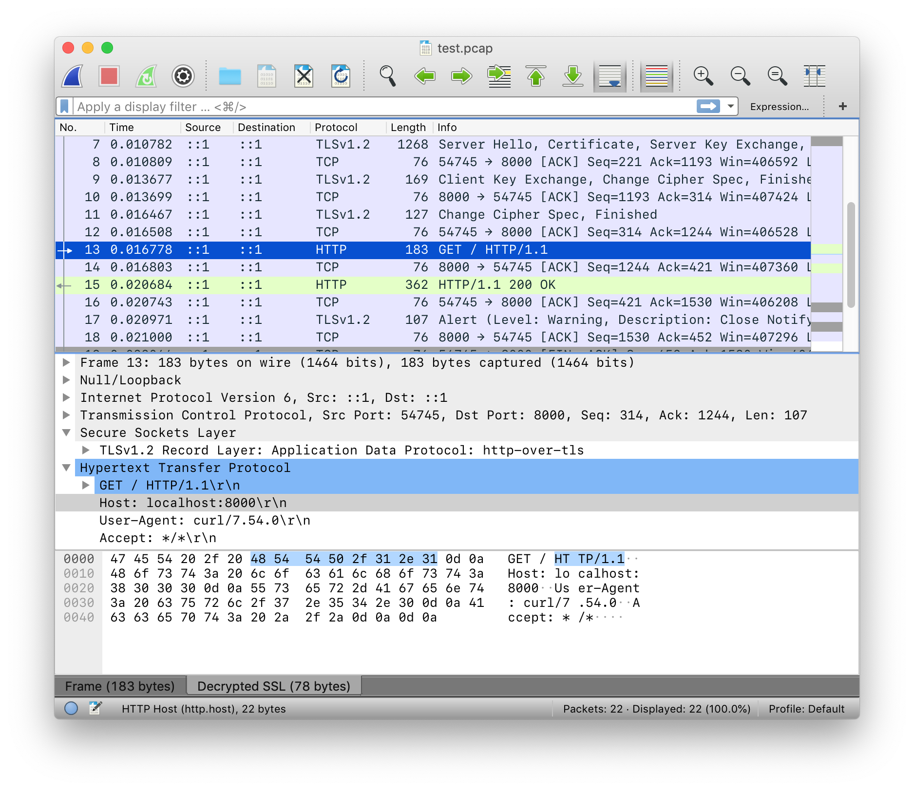 wireshark decrypt ssl premaster.txt