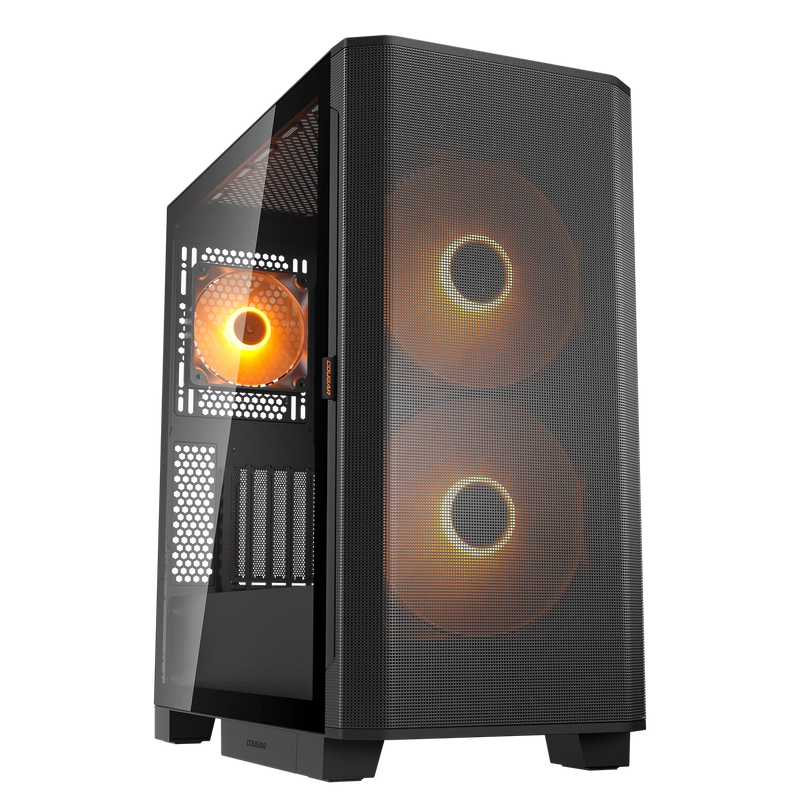 Cougar Airface Flo RGB Black Cabinet