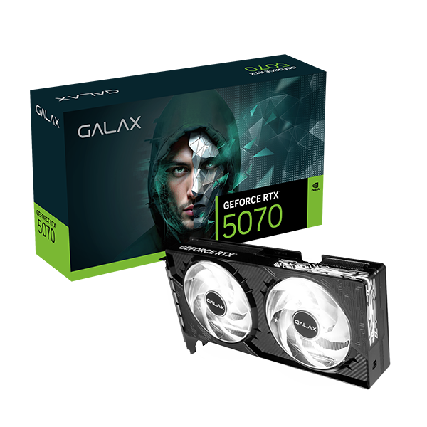 Galax GeForce RTX 5070 1-Click OC 2X 12GB GDDR7 Graphics Card
