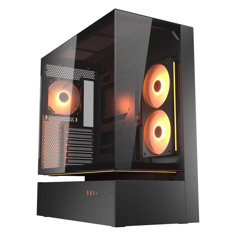 Cougar CFV235 Glass Black Mid Tower Cabinet