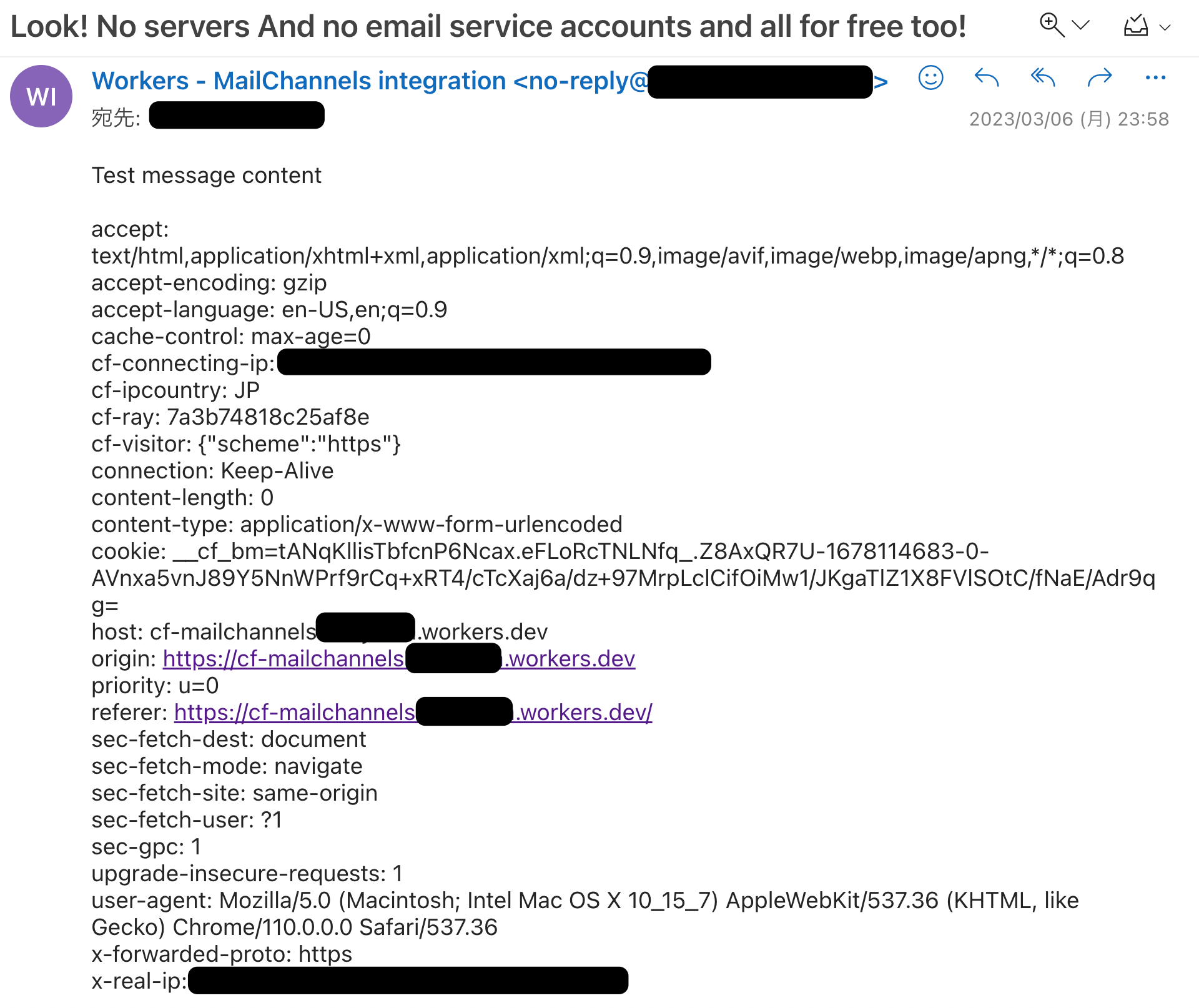 Cloudflare Workers から MailChannels でメール送信するついでに Cloudflare Pages でコンタクト