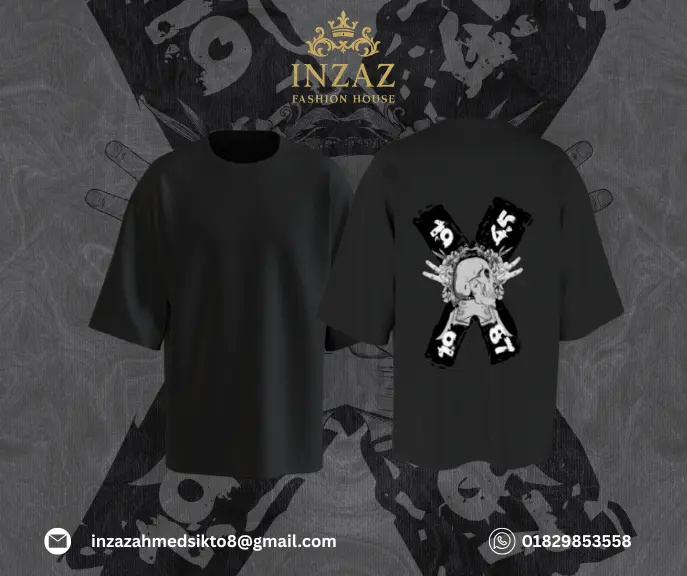 💀 X Skull Special Edition Oversized Drop Shoulder Tee 💀 5