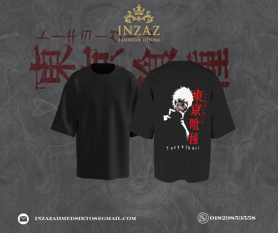 🩸 Tokyo Ghoul Scream Tee – “Uncage the Beast” 9