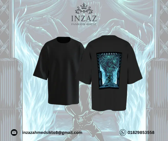 🌀Shadow Realm Oversized Drop Shoulder Tee 🌀 6
