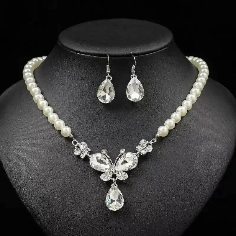 Pear necklace sets 60