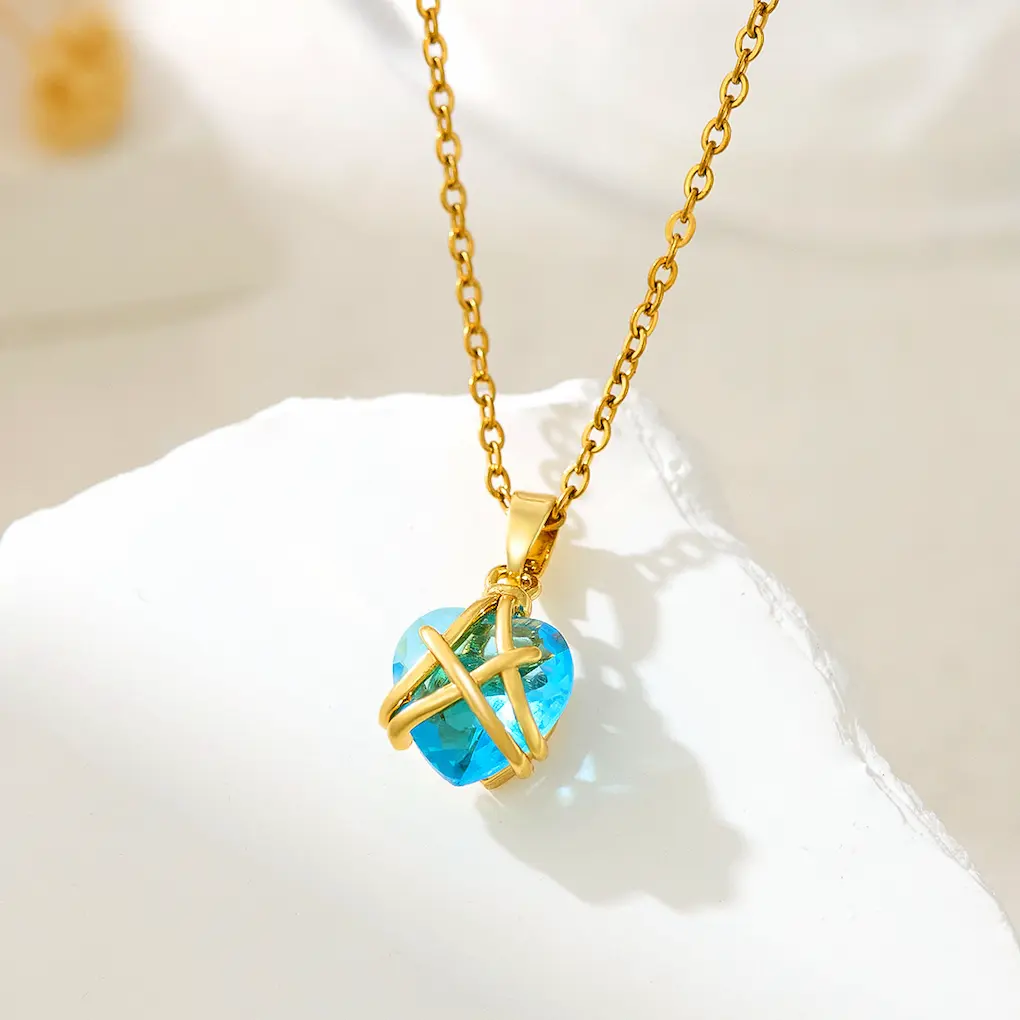 Necklace stainless steel color guaranteed, waterproof, sweat-proof, lasting minimum 6 months to 1/2 years✨ 99