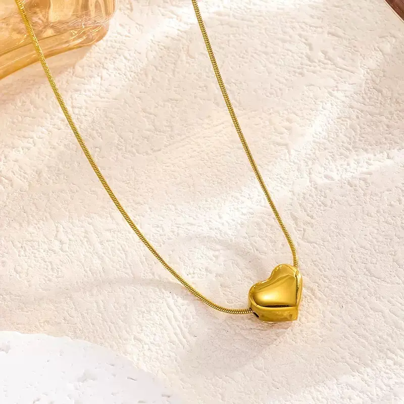 Necklace stainless steel color guaranteed, waterproof, sweat-proof, lasting minimum 6 months to 1/2 years✨ 216