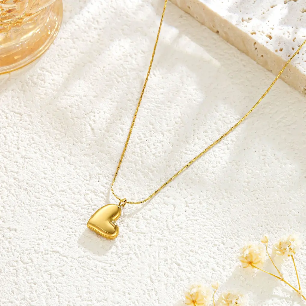 necklace stainless steel color guaranteed, waterproof, sweat-proof, lasting minimum 6 months to 1/2 years✨ 247