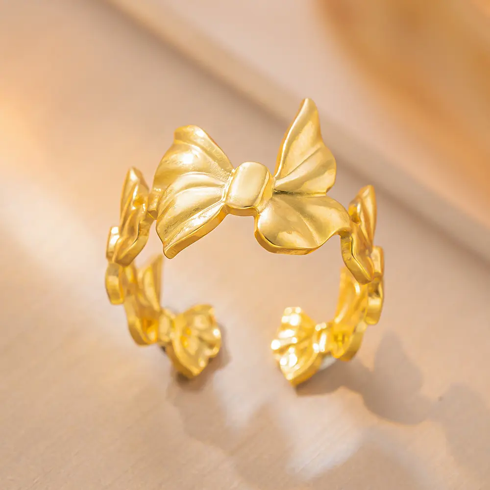 ring stainless steel color guaranteed, waterproof, sweat-proof, lasting minimum 6 months to 1/2 years✨ 392