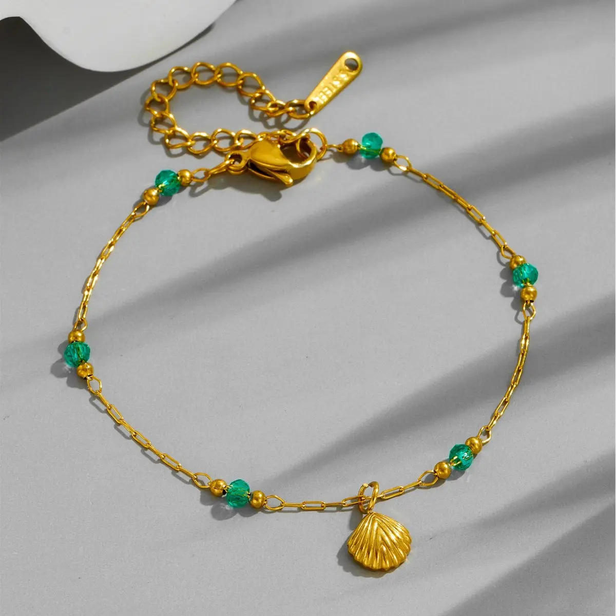 Bracelet stainless steel color guaranteed, waterproof, sweat-proof, lasting minimum 6 months to 1/2 years✨ 474