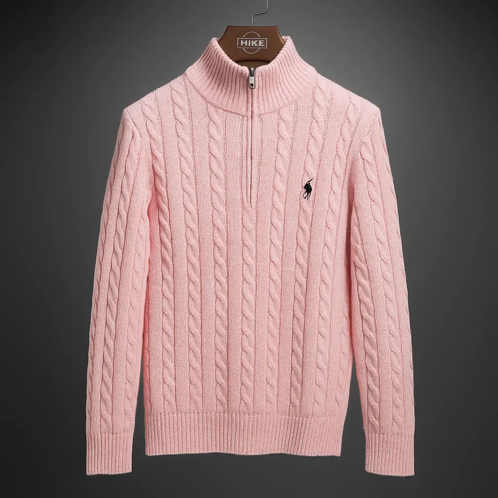 Ralph Lauren ziper polo pink 45