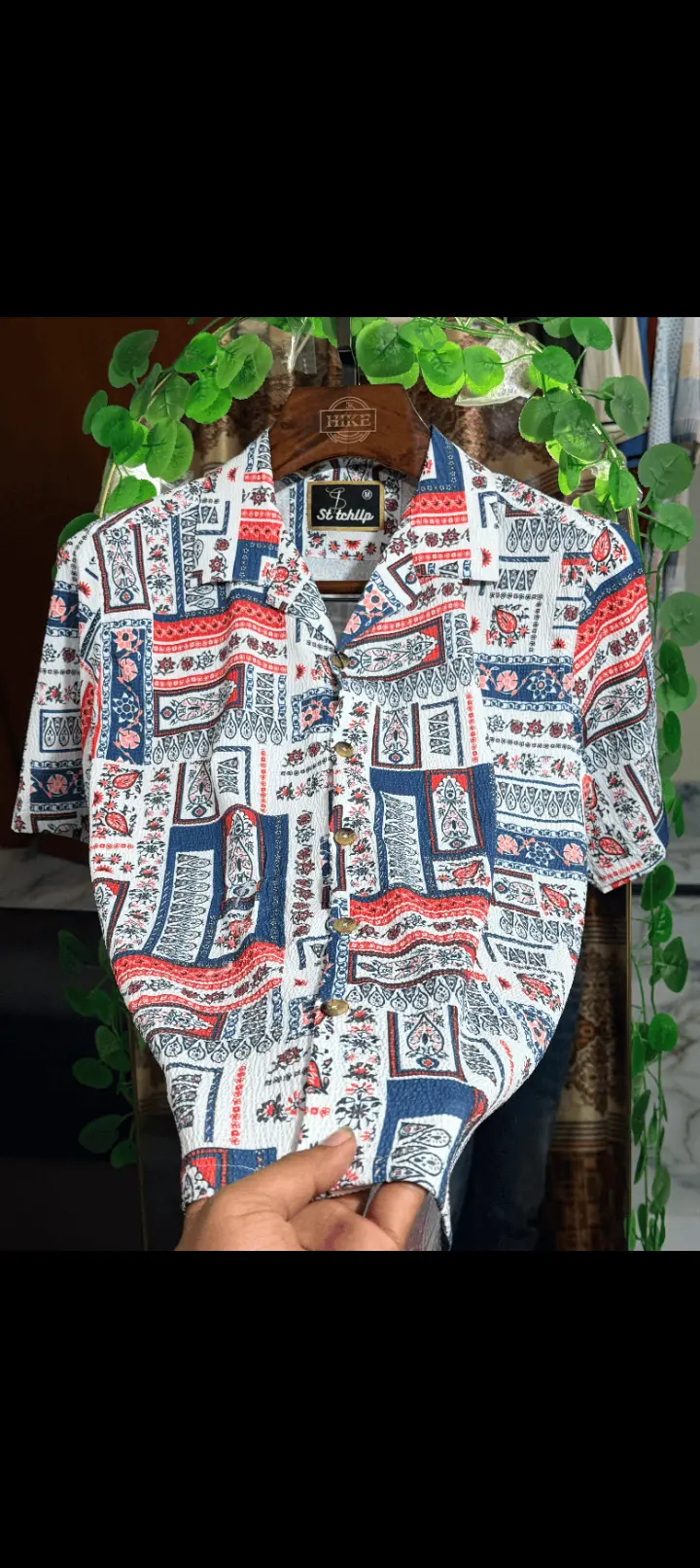 Print qven half shirt 56