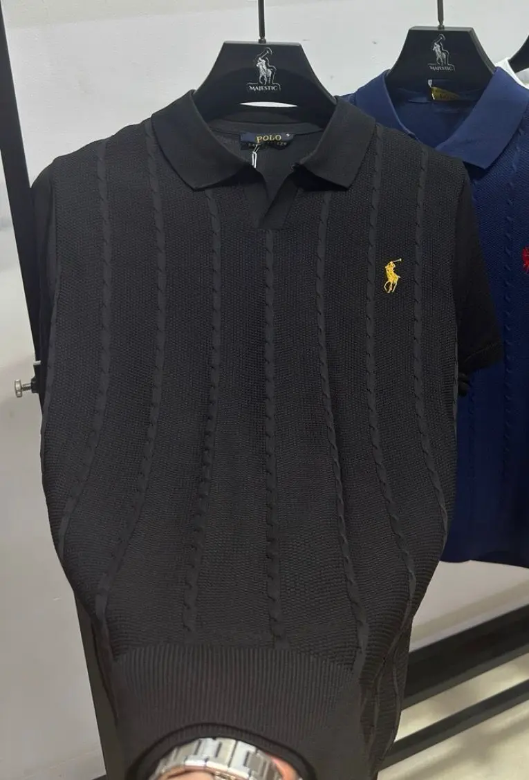 Black cable polo 85
