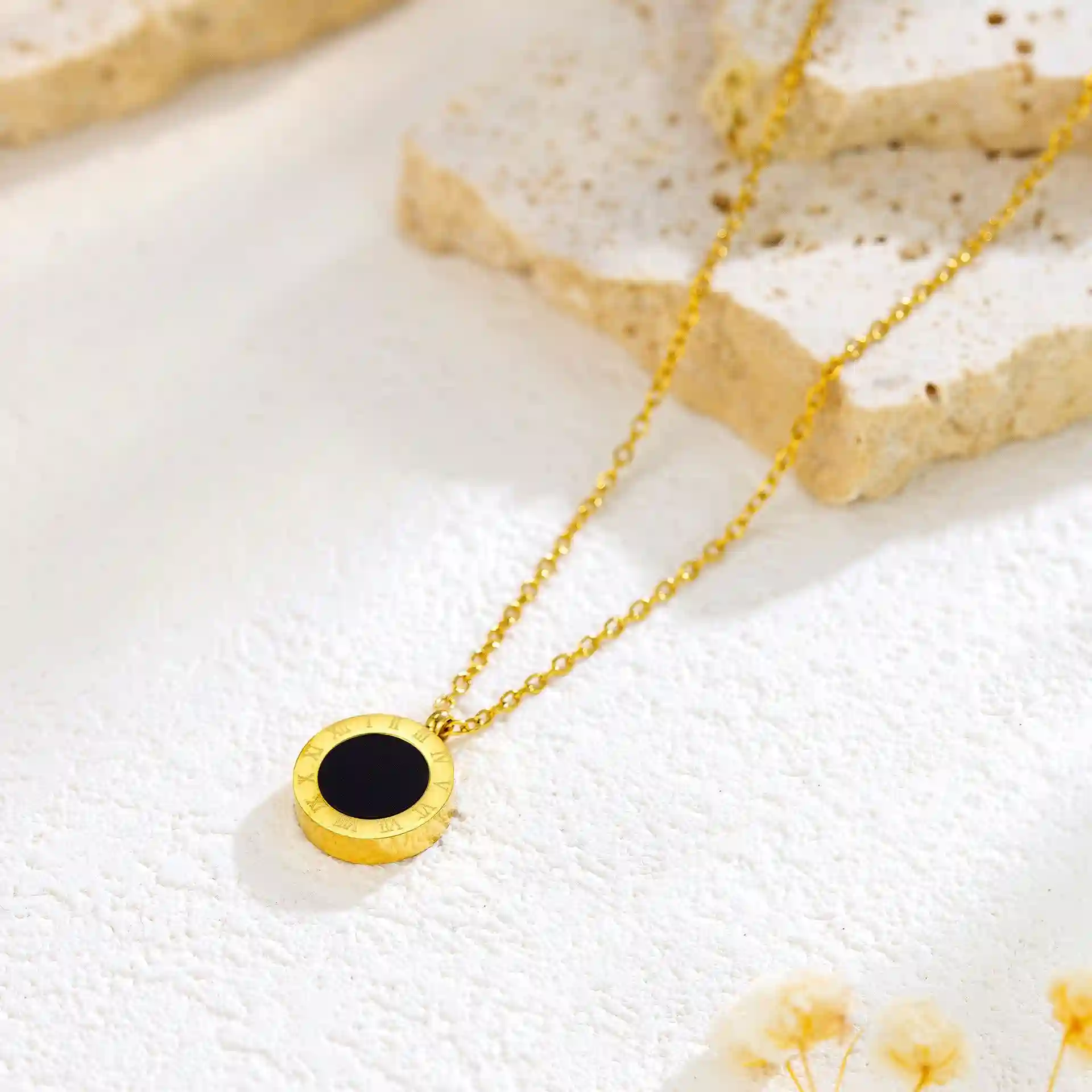 Necklace color guaranteed 6 month stainless steel 50