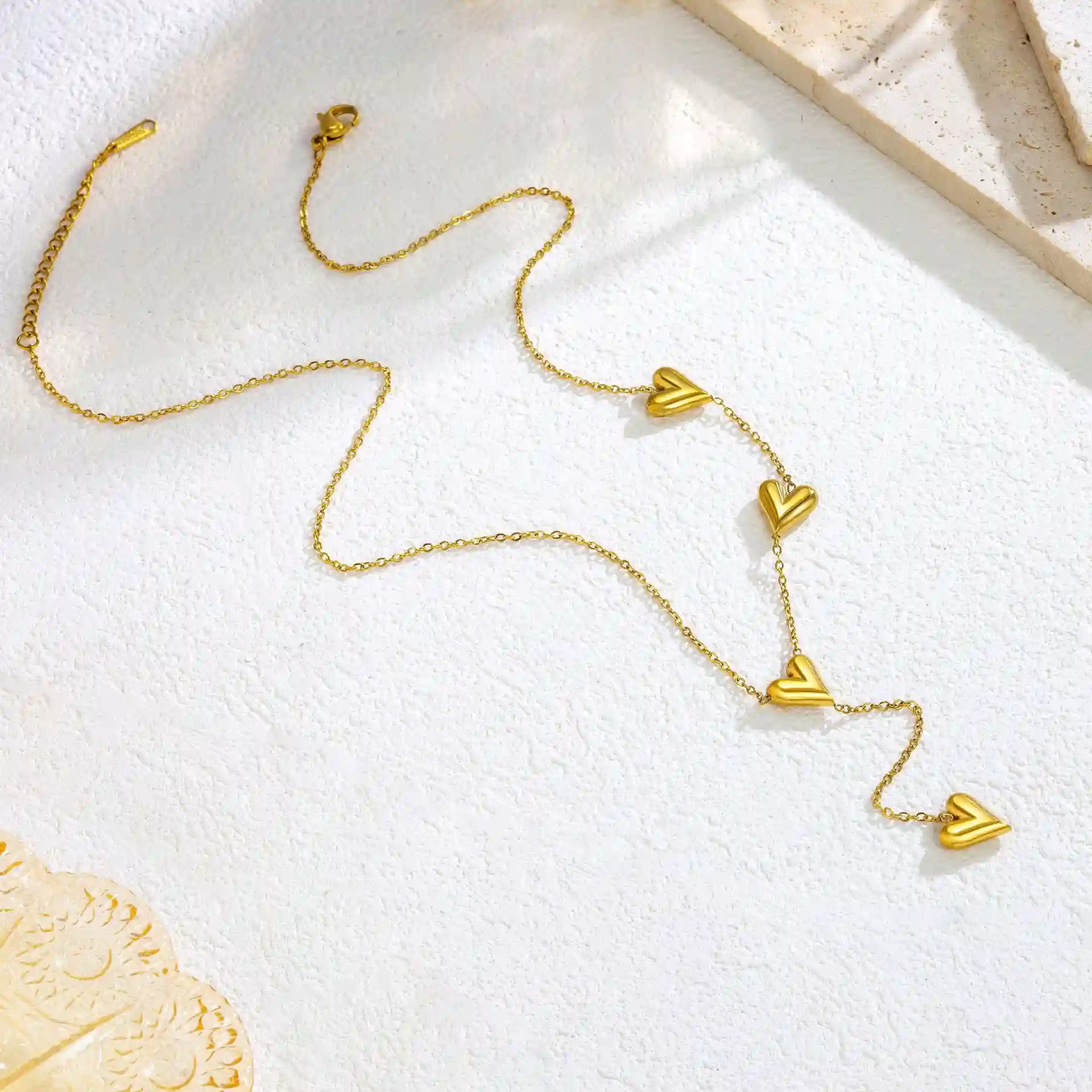 Necklace color guaranteed 6 month stainless steel 53